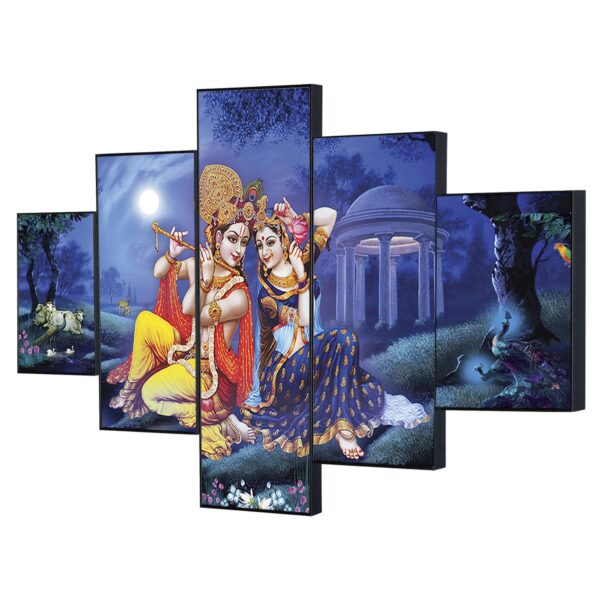 Set Of Five Framed Digital Wall Painting - Image 3